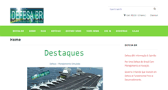 Desktop Screenshot of defesabr.com.br